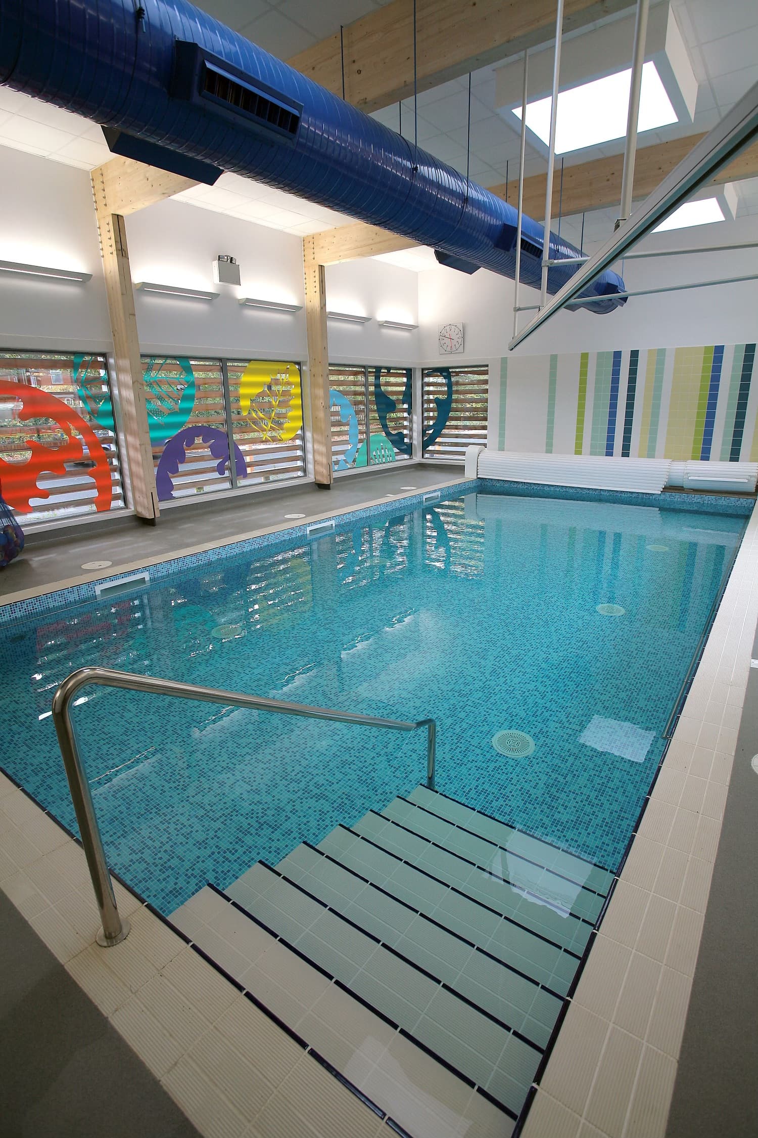 The pool at Oakham Church of England Primary School