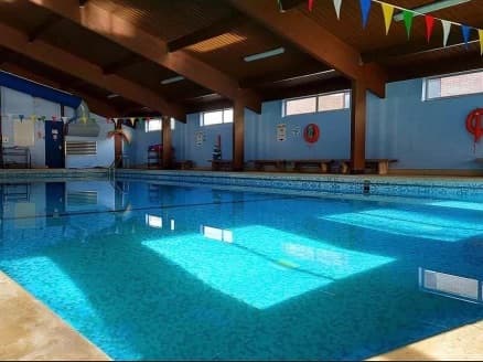 The pool at Grace Dieu